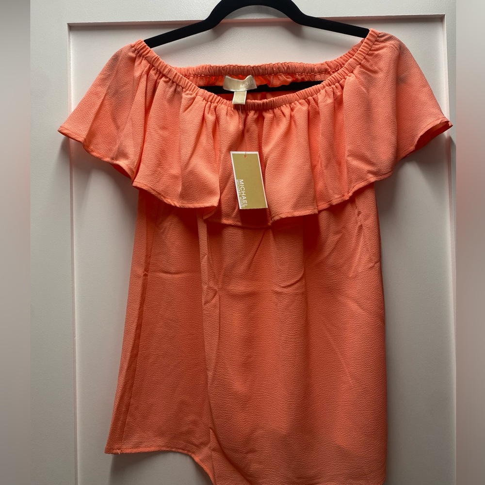 Michael Kors Off the Shoulder Top